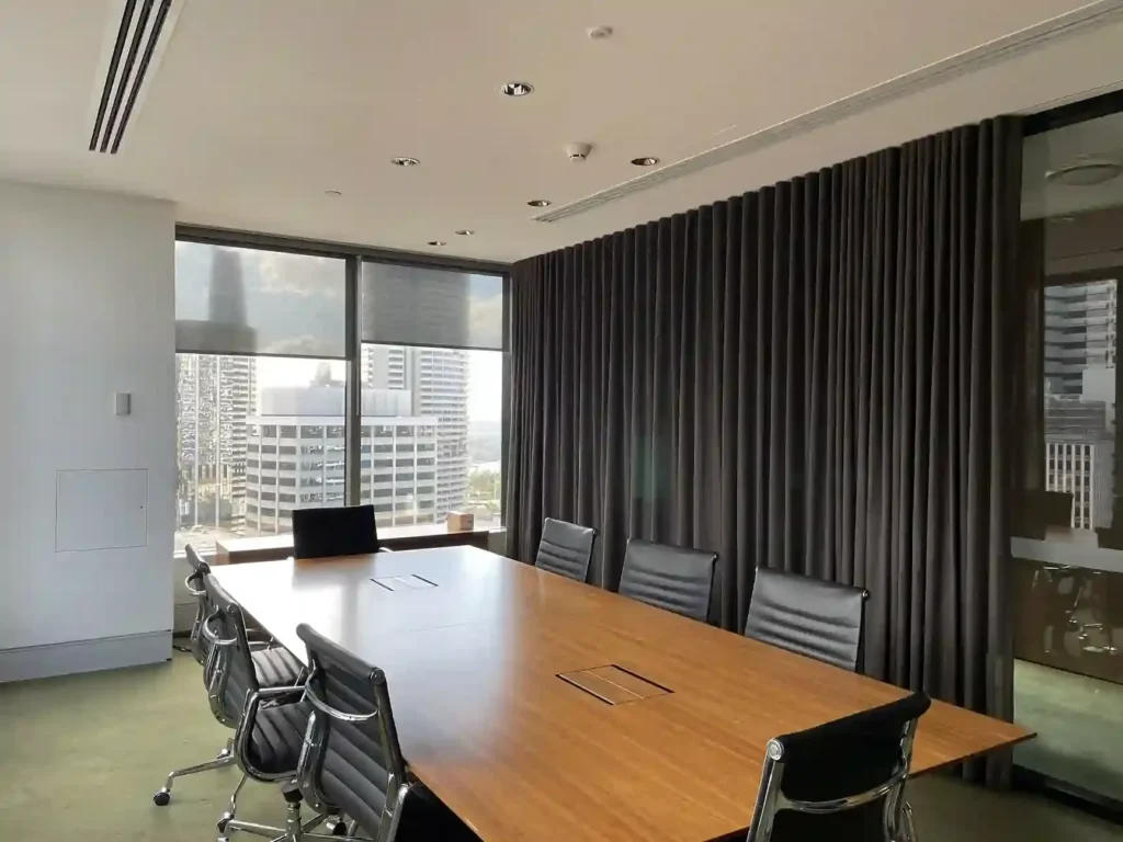 blackout office curtains