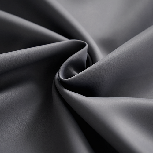 Custom Made Soft Drape Room Darkening Blockout CHARCOAL - Image 2