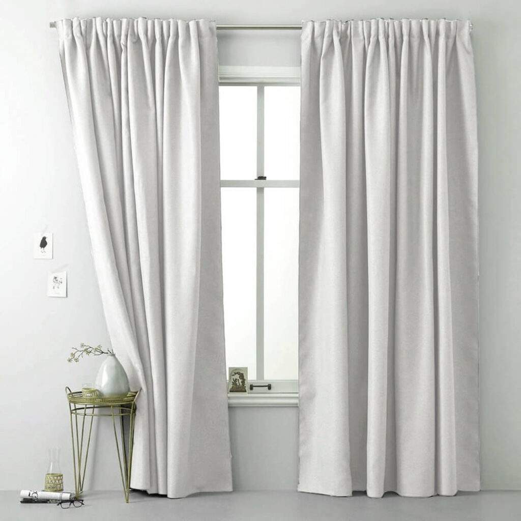 CORDRONA Room Darkening Multiband Curtain Panel Calico