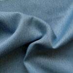 Room Darkening Multiband Curtain Panel Blue sample