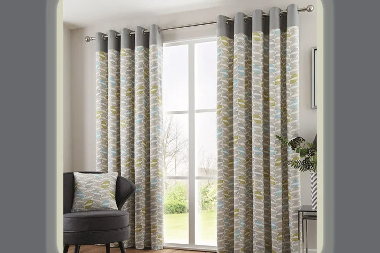 Luxury blackout eyelet drapes