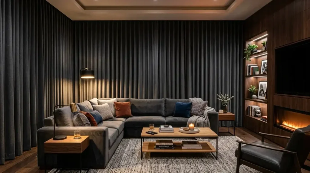 blackout curtains for living room