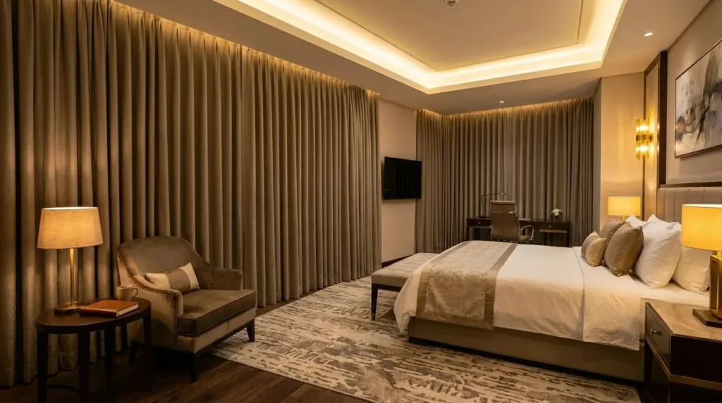 blackout curtains for hotel