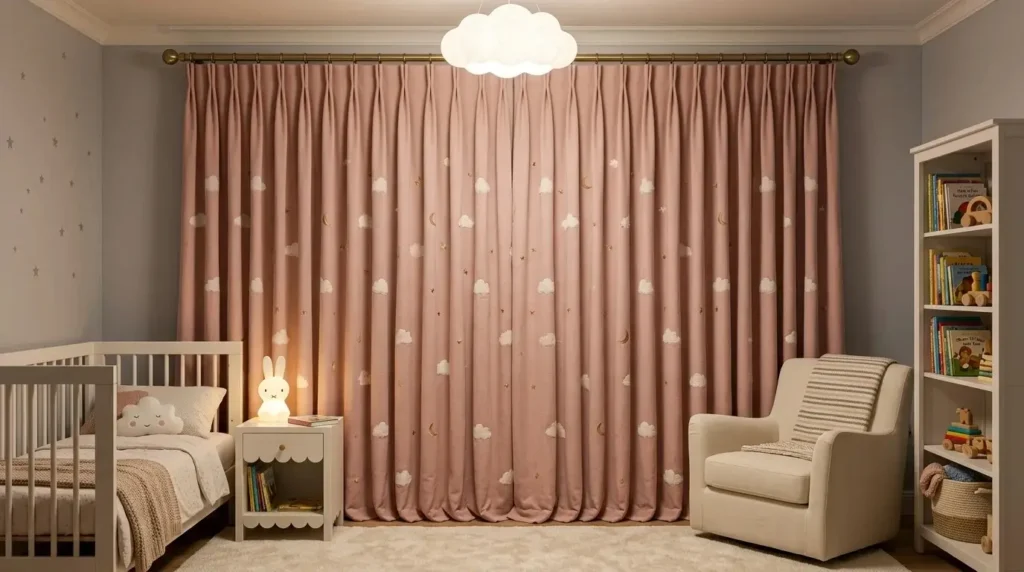 blackout kids room curtians