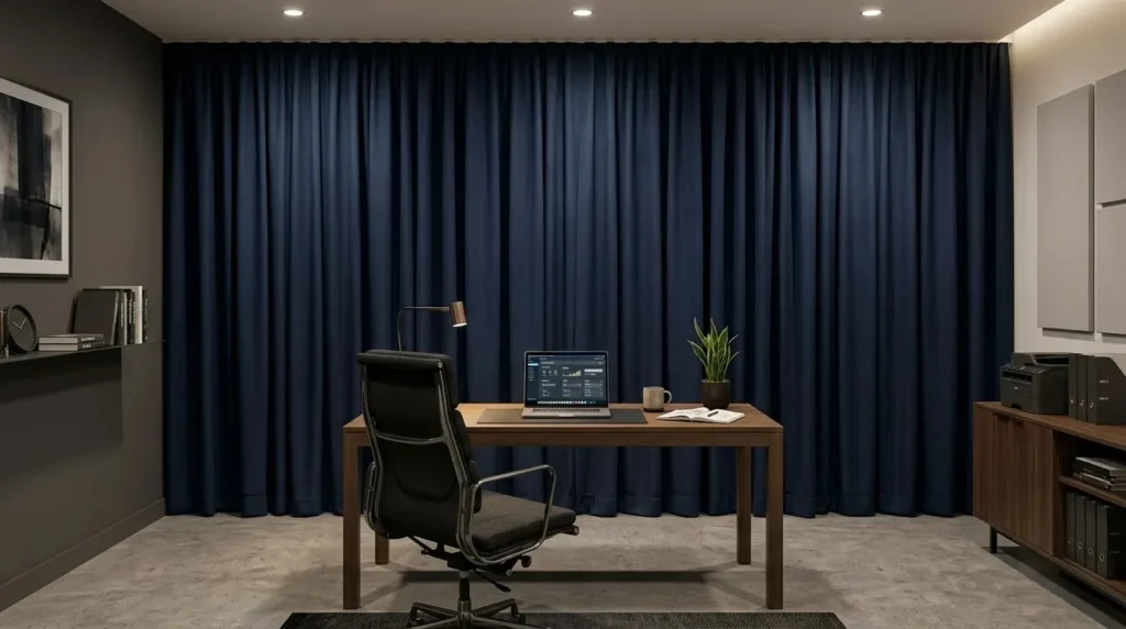 blackout office curtians dubai