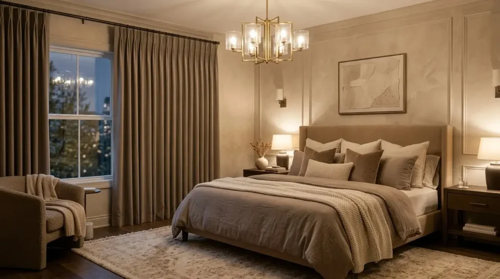 pinch pleat curtains for bedroom