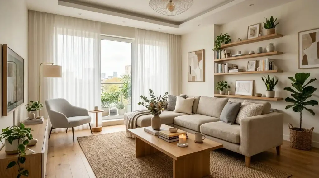 sheer curtains for living room
