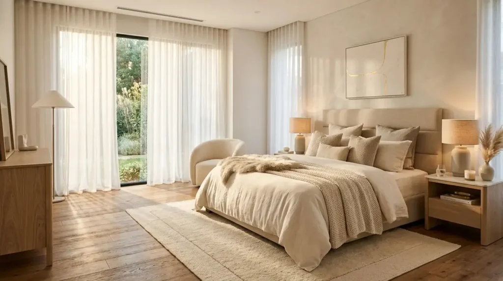 sheer curtains dubai