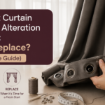 blackout curtains repair and alteration